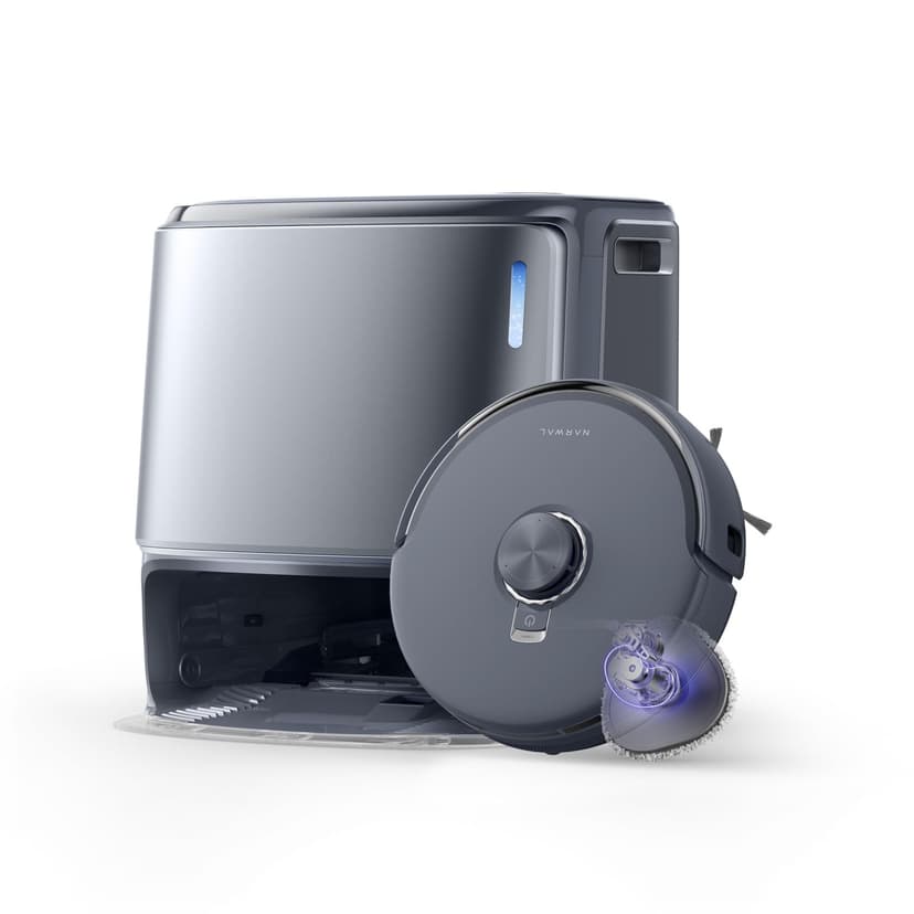 NARWAL Freo Z10 Ultra Robot Aspirateur Laveur, Balai Intelligent 18000Pa - Extension Serpillère Dynamique, Système Anti-Enchevêtrement, Nettoyage Humide/Sèche, Station Tout-en-Un - 1