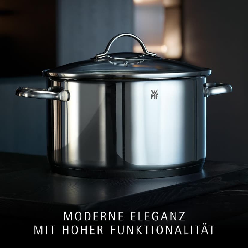 WMF Provence Plus Cromargan Pot Set, Silver, 5-Piece - 2