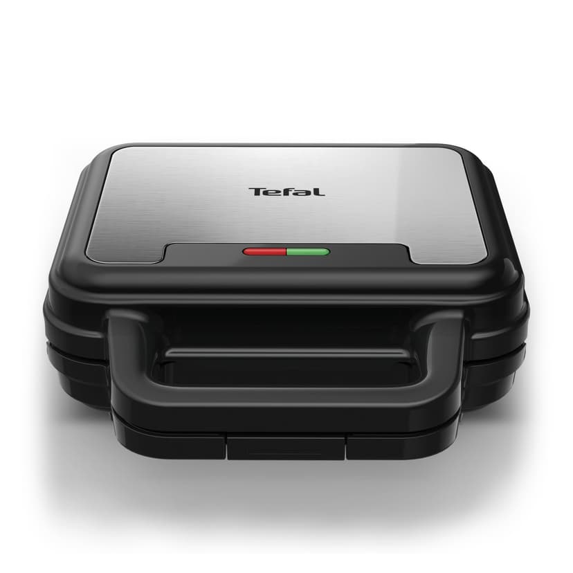 Tefal UltraCompact 3-en-1 Appareil à Gaufres, Sandwichs et Paninis, 3 jeux de plaques inclus, Compact, Rangement Facile, 700 W, SW383D10 - 2