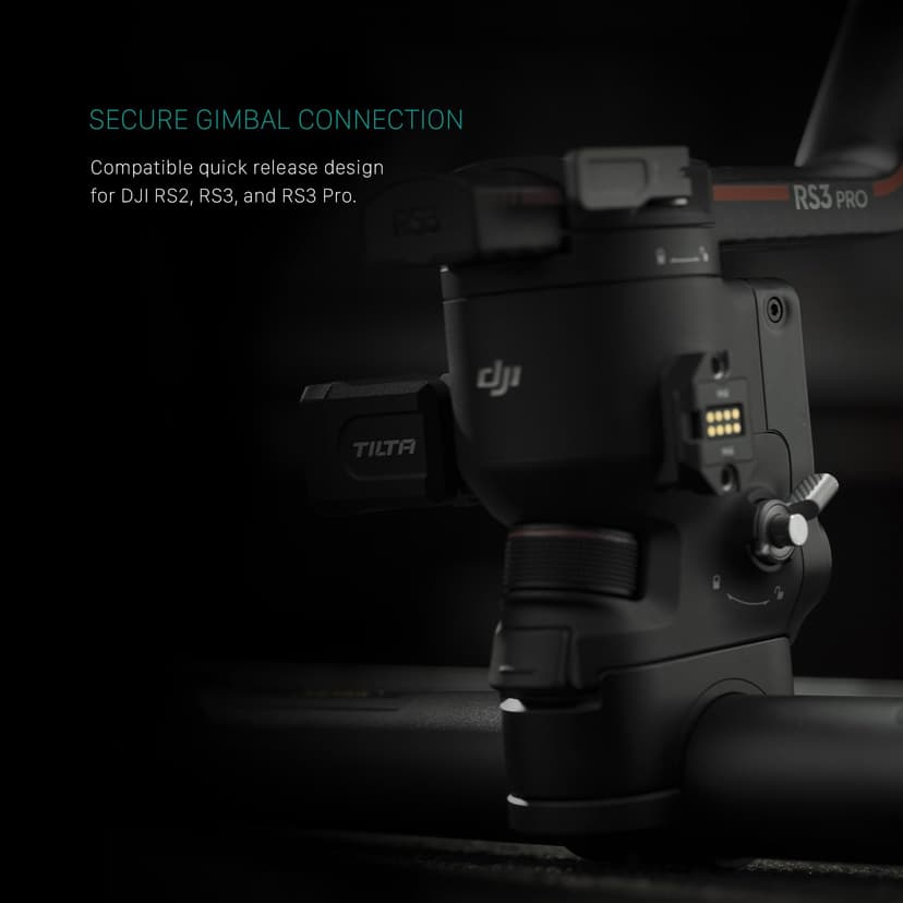 Tilta Basic Ring Grip Plus compatible avec DJI Ronin RS2, RS 3 Pro et RS 4/4 Pro | Kit de poignée de contrôle sans fil | Stabilité, mouvement et flexibilité améliorés | Alliage d'aluminium | Plusieurs - 3