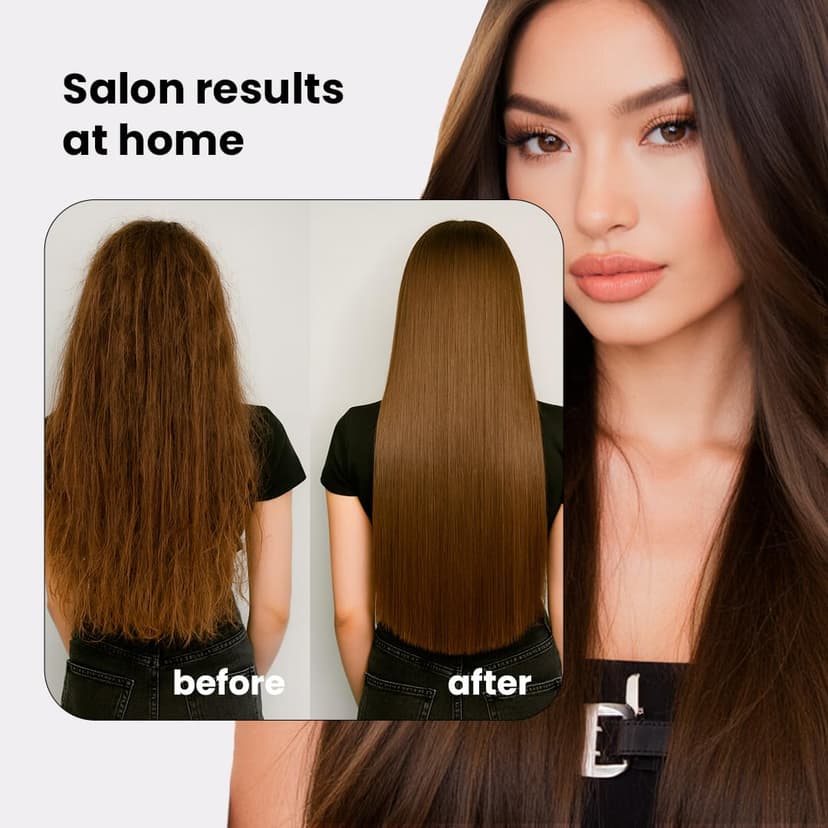 I Belli Capelli Torrano Cream Nano Keratin Hair Treatment, Straightening Hair 1 Step, Formaldehyde Free-Nanoplastia Para Alisar Cabello, Keratina Organica Sin Formol -Brazilian Nano Keratin (500ml) - 2