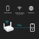 ASUS RT-BE58 Go - Routeur de Voyage WiFi 7 Double Bande, 3600 Mbps, 4G & 5G Mobile Tethering, Port 2.5G, réseau invité Pro SSIDs, sécurité réseau avancée & VPNs, USB-C Power Delivery - 2