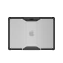 URBAN ARMOR GEAR Plyo Case pour Apple MacBook Air 15 Housse (M4 / M3 / M2-2025/2024 / 2023) (Résistante aux Chutes, Fentes d'aération intégrées) Ice/Noir (Transparent) - 4