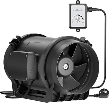 HG Power 150mm Ventilateur d'extraction 798m³/h Extracteu…