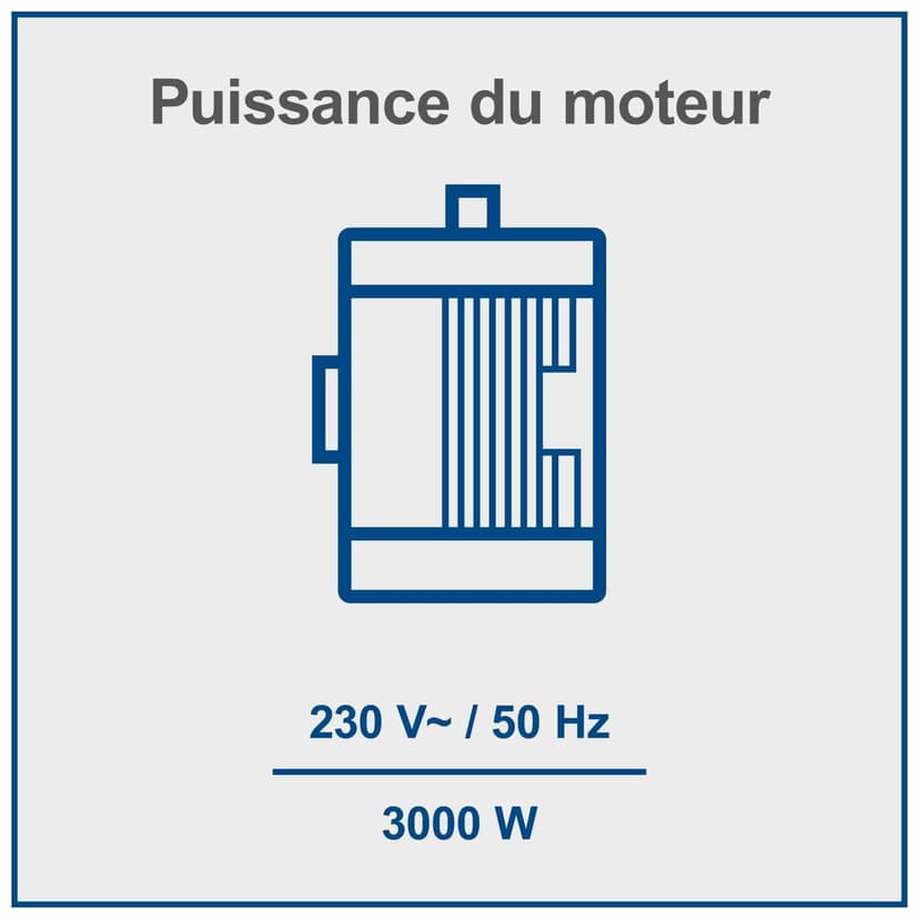 Scheppach HL810 Vertical Log Splitter + Kindling Splitter Set| 8 Tonne Hydraulic Force | 3000W | Cast Iron Splitter | Safe & Portable Firewood Cutter - 4