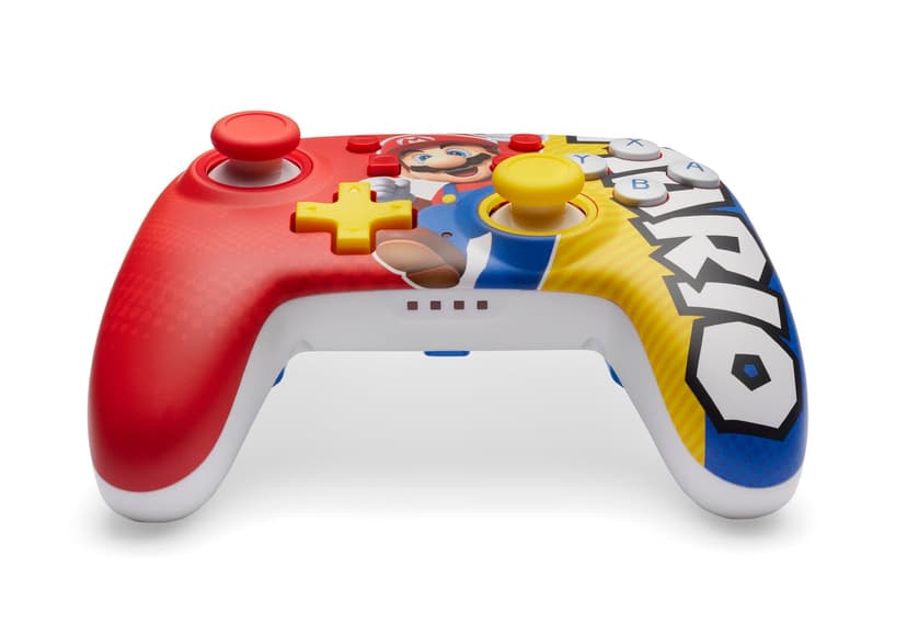 Manette sans fil améliorée PowerA Nano pour Nintendo Switch, modèle OLED et Switch Lite, accessoire de jeu, manette de jeu, manette gaming, manette Bluetooth, sous licence officielle - Mario Victory - 6