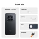 XIAOMI Redmi Note 15 Pro+ 5G, Smartphone 8+256 GB, Massive 6500mAh Battery, IP66/IP68, New 200MP Camera, 6.83" AMOLED Display, Black, Warranty 2 years, Charger Not Included - 4