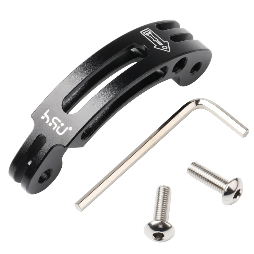 HSU Curved Extension Arm for GoPro, Aluminum Alloy Arced …