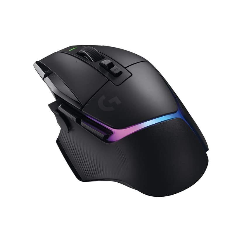 Logitech G G502 X Plus Lightspeed Souris Gaming RVB sans Fil - Souris Optique Boutons Hybrides LIGHTFORCE, LIGHTSYNC RVB, Capteur Gaming Hero 25K, Compatible avec PC - macOS/Windows - Noir - 1