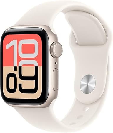 Apple Watch SE 3 [GPS 40mm] Smart Watch with Starlight Ca…