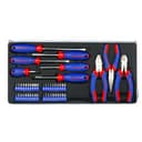 WORKPRO 408-Piece Mechanics Tool Set, Chrome Vanadium Forged Tools, 3-Drawer Heavy Duty Metal Box - 6