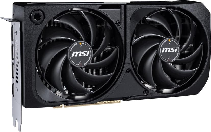 MSI NVIDIA GeForce RTX 5070 12G Shadow 2X OC Carte Graphique - 12 Go GDDR7 (28 GB/s /192 Bits), PCIe 5.0 - Double Ventilateur (2X Ventilateurs TORX 5.0), HDMI 2.1b, DisplayPort 2.1b, SFF Ready - 6