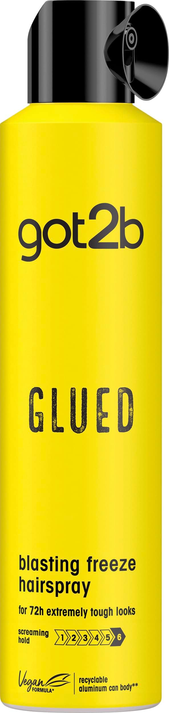 got2b Glued Blasting Freeze Hairspray 300 ml, Glued Hairs…