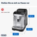 De'Longhi Magnifica Evo Coffee Bean Machine ECAM292.33.SB, Espresso and Cappuccino Machine, Silver [Amazon Exclusive] - 8
