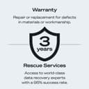 Seagate IronWolf 6TB, Internal NAS HDD, CMR 3.5 Inch, SATA 6GB/s, 5400 RPM, 256MB Cache for RAID NAS, Data Rescue Services, Frustration Free Packaging (ST6000VNZ06) - 9