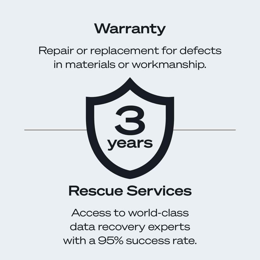 Seagate IronWolf 6TB, Internal NAS HDD, CMR 3.5 Inch, SATA 6GB/s, 5400 RPM, 256MB Cache for RAID NAS, Data Rescue Services, Frustration Free Packaging (ST6000VNZ06) - 9