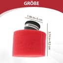 Ollanoos 35mm Air Filter Foam Cleaner, Arc Air Filter Compatible with 50cc 70cc 90cc 110cc 125cc 150cc Dirt Bikes, ATVs, Go Karts and Scooters (Red) - 4