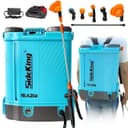 SideKing Pulvérisateur à Dos 16L, Pulvérisateur Électrique Compatible avec Makita 18V, Pression Réglable 7 Bar, Lance Télescopique, Soutien Lombaire, Pulvérisateur de Jardin pour Toiture & Terrasse - 1