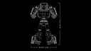 LEGO Icons Transformers Bumblebee - Figurine Robot Culte pour Adultes - Set de Construction Détaillé sur Le Thème du Cinéma pour Les Fans de Science-Fiction - Se Transforme en Véhicule 10338 - 3