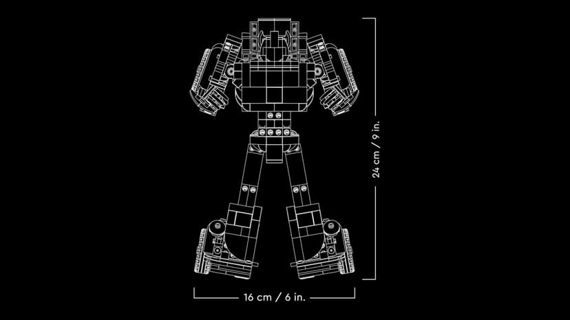 LEGO Icons Transformers Bumblebee - Figurine Robot Culte pour Adultes - Set de Construction Détaillé sur Le Thème du Cinéma pour Les Fans de Science-Fiction - Se Transforme en Véhicule 10338 - 3