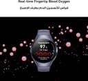 HUAWEI WATCH 5 46mm Smartwatche + Fluoroelastromer band Black, Multi-sensing X-TAP Technology, Fingertip Oxygen Saturation Measurement, For Android and iOS, Extended 6-Month Warranty, Black - 4