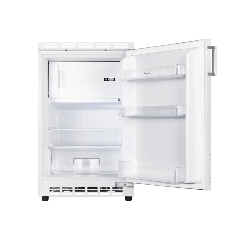 Amica Réfrigérateur encastrable pour réfrigérateur de 81,5 cm - Commande électronique Inverter - Compresseur - Éclairage LED - Alarme d'ouverture de porte - 1