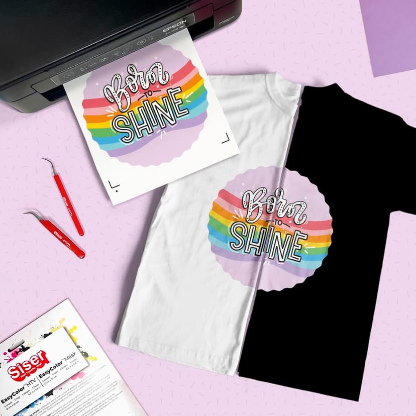 Siser Juliet® Starter Pack - Includes the Juliet High Definition Cutting Plotter, as well as thermo-transferable cutting and printable films, stickers, and accessories - 3