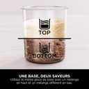 Ninja CREAMi Deluxe Machine a glace et sorbetière, 2 bacs, 10 fonctions, crème glacée, yaourts glacés, des milkshakes, des slush, Pièces amovibles lavables au lave-vaisselle, Stone/Or NC502EUSTGD - 7