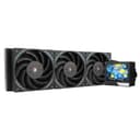 Thermalright Mjolnir Vision 360 ARGB Black-AIO CPU Liquid Cooler,Pantalla LCD IPS con resolución 320 * 240,para AM4/AM5 y LGA1700/1851,'3.5 inch'Pantalla LCD con imán para imágenes - 1