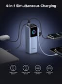 UGREEN Nexode Laptop Power Bank 25000mAh 200W Fast Charging Portable Charger Built-in Retractable Cable & Smart Display 4-Way Output Battery Pack Compatible with Dell, HP, iPad, iPhone 17/16 - 3