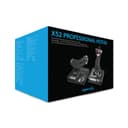Logitech G Saitek X52 Pro Flight Système 3M avec Commande de Gaz à Pièces Métalliques et Joystick de Simulation, Ecran LCD, Double Suspension, Boutons Lumineux, 2 Connexions USB - Noir - 8