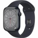Apple Watch Series 8 (GPS, 45mm) Midnight Aluminum Case with Midnight Sport Band, Regular (Renewed) - 1