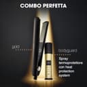 ghd - Lisseur cheveux ghd gold - Fer à lisser professionnel (Noir) - Cheveux plus lisses, 65% plus brillants, sans chaleur extrême - Lisseur boucleur, design arrondi - Idéal tous types de cheveux - 5
