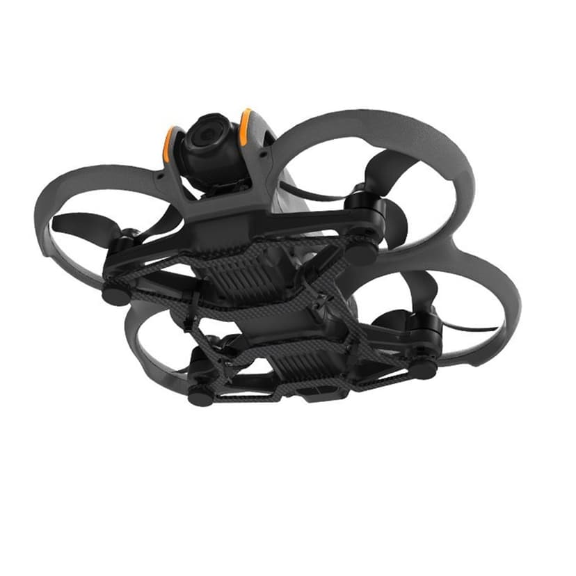 AVATA 2 Carbon Fiber Chassis Armor Protection, Anti-Collision Bottom Armor with Retaining Strap Drone Accessories for DJI AVATA 2, Corrosion Resistance & Wear Resistance - 5