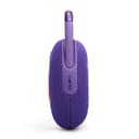 JBL Clip 5, Enceinte Bluetooth ultra-portable, mousqueton intégré, son JBL Pro, basses percutantes, 12 heures d'autonomie, fonction Playtime Boost, résistante à l'eau et à la poussière IP67, en violet - 3