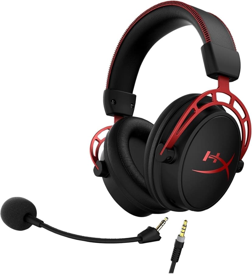 HyperX Cloud Alpha – Casque Gaming avec control audio intégré - 6