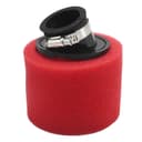 Ollanoos 35mm Air Filter Foam Cleaner, Arc Air Filter Compatible with 50cc 70cc 90cc 110cc 125cc 150cc Dirt Bikes, ATVs, Go Karts and Scooters (Red) - 1