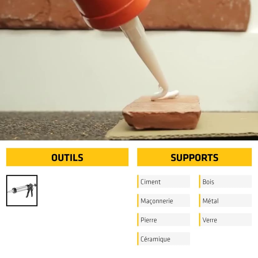Sika Flex 11 FC Purform Brown Multi-Purpose Sealant, Sealant and Adhesive, Multi-Support, Interior and Exterior (Sikaflex 11 FC+), 300 ml - 6