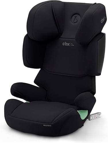 CBX by CYBEX Solution XI-Fix child car seat, for cars with or without ISOFIX, for children aged approx. 3 - 12 years (100 - 150 cm), approx. 15-50 kg, Black