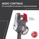 Hoover H-FREE 100 HF122GPT - Cordless Stick Vacuum, Cyclonic, Pet Bristle Brush, Removable 22V Lithium Battery, 40min, 0.9L, LED Lights, 2 Speeds - 6