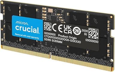 Crucial DDR5 RAM 32GB 5600MHz SODIMM, Laptop Computer Mem…
