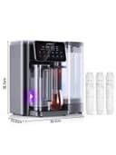 Jimmy R9 Purificateur d'Eau à Osmose Inverse sur Comptoir, Filtration 7 Étapes avec UV, Distributeur d'Eau Chaude, Chauffage 3S, 7 Températures, Moniteur TDS en Temps Réel - 9