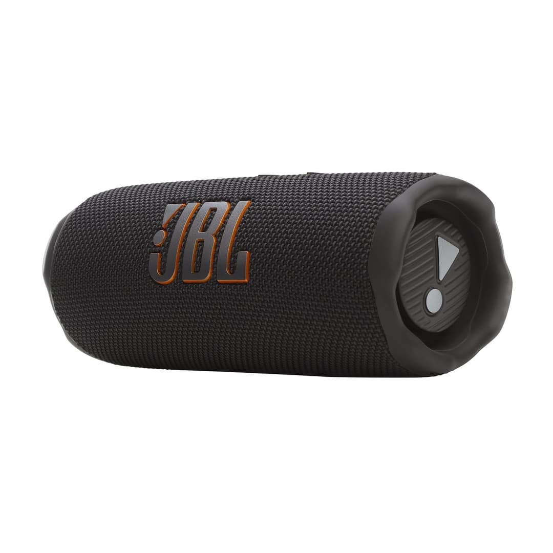 JBL Flip 7, Enceinte Bluetooth Portable sans Fil, 16 Heures d’autonomie, étanche IP68, résistante à la poussière et aux Chocs, Son JBL Pro avec IA Boost, Connexion Multi-Enceintes Auracast, Noir