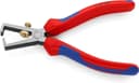 KNIPEX Insulation Stripper with Opening Spring, Universal with Multi-Component Handles 160 mm, 11 02 160 - 2
