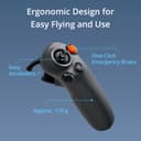 DJI RC Motion 3, FPV Smart Controller with Immersive Motion Control, Compact and Portable, One-Click Emergency Brake, AR Cursor, Intuitive Drone Controller, Multi-Model Compatibility - 3