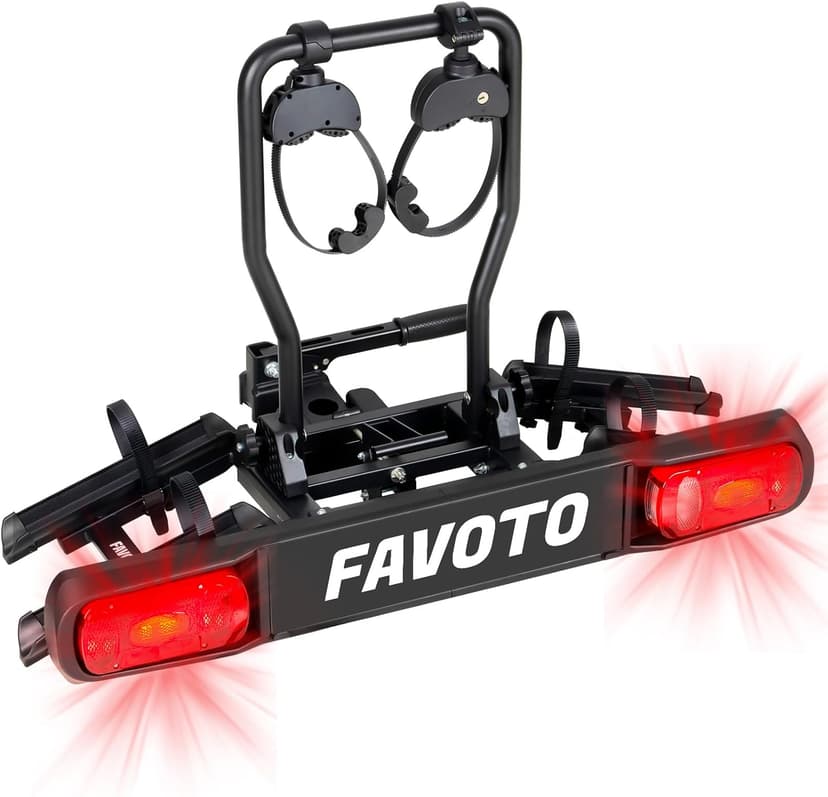 Favoto Auto Fahrradträger Anhängerkupplung Klappbarer - 1