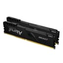 Kingston FURY Beast 16GB (2x8GB) 3600MHz DDR4 CL17 Desktop Memory Kit with 2 KF436C17BBK2/16 - 1