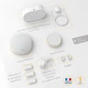 Somfy - Home Alarm Advanced - Système Alarme Maison sans Fil WiFi - Sirène Alarme Intérieure & 2 Badges - Kit de Sécurité pour la Maison Compatible Alexa, Google, Tahoma - Made in France - 2