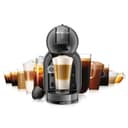 Krups Nescafé Dolce Gusto Machine à café capsules multi-boissons, 0.8 L, 15 bars, Cafetière compacte, Arrêt automatique, Taille de boisson réglable, Mini Me, Noir/Anthracite KP123810 - 8