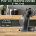 NESCAFÉ DOLCE GUSTO Mini Me Von Krups KP1238 Small Automatic Capsule Coffee Machine, Hot and Cold Drinks, 15 Bar Pressure, 0.8 Litre Water Tank, Eco Mode, Black/Anthracite, KP1238 - 6